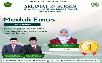 Prestasi Gemilang Siswa MAN 2 Gresik dalam Kejuaraan Sains Nasional