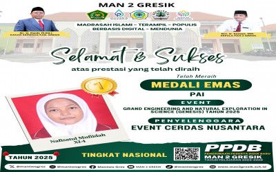 Nafisatul Mufidah Raih Medali Emas Tingkat Nasional dalam GENESIS 2025