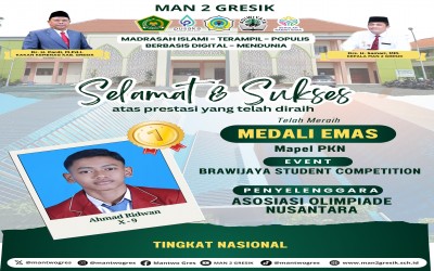 Ahmad Ridwan Raih Medali Emas dalam Brawijaya Student Competition 2025