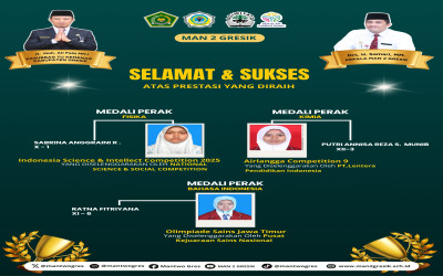 MAN 2 GRESIK Kembali Raih Prestasi di Ajang Kompetisi Sains Nasional