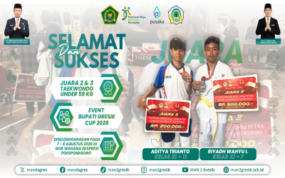 Tampil Tangguh di Kategori Under 59 Kg, Riyadh Wahyu & Aditya Trianto Kuasai Podium Bupati Cup