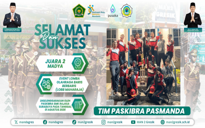 Pasmanda Raih Juara 2 Madya LOBB MAHARAJA Se-Pulau Jawa