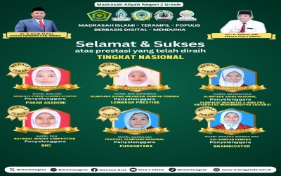 Prestasi Gemilang Siswa MAN 2 Gresik: Medali Perak Menghiasi Berbagai Kompetisi Nasional