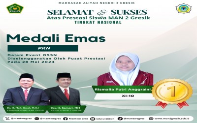 Prestasi Gemilang Siswa MAN 2 Gresik dalam Olimpiade Sains Sosial Nasional