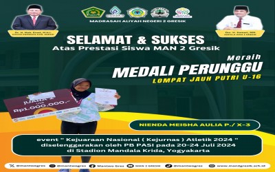 Prestasi Membanggakan Siswa MAN 2 Gresik di Kejuaraan Nasional Atletik 2024