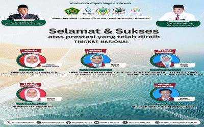Prestasi Gemilang Siswa MAN 2 Gresik di Kancah Nasional