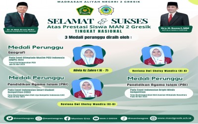 Prestasi Membanggakan Siswa MAN 2 Gresik di Tingkat Nasional