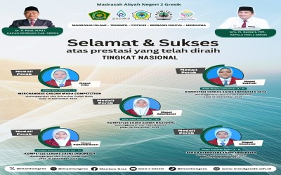 Prestasi Gemilang Siswa MAN 2 Gresik di Berbagai Ajang Kompetisi Nasional