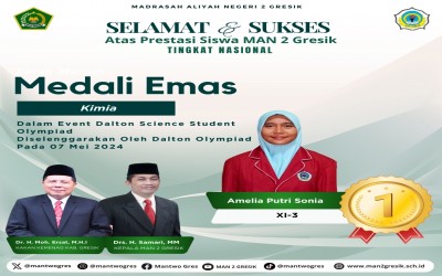 Prestasi Gemilang Siswa MAN 2 Gresik dalam Dalton Science Student Olympiad