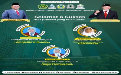 Prestasi Membanggakan Siswa MAN 2 Gresik di Ajang Nasional