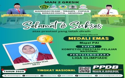 Emiliya Sulfia Wati Raih Medali Emas dalam Kompetisi Prestasi Pelajar Nasional 2024