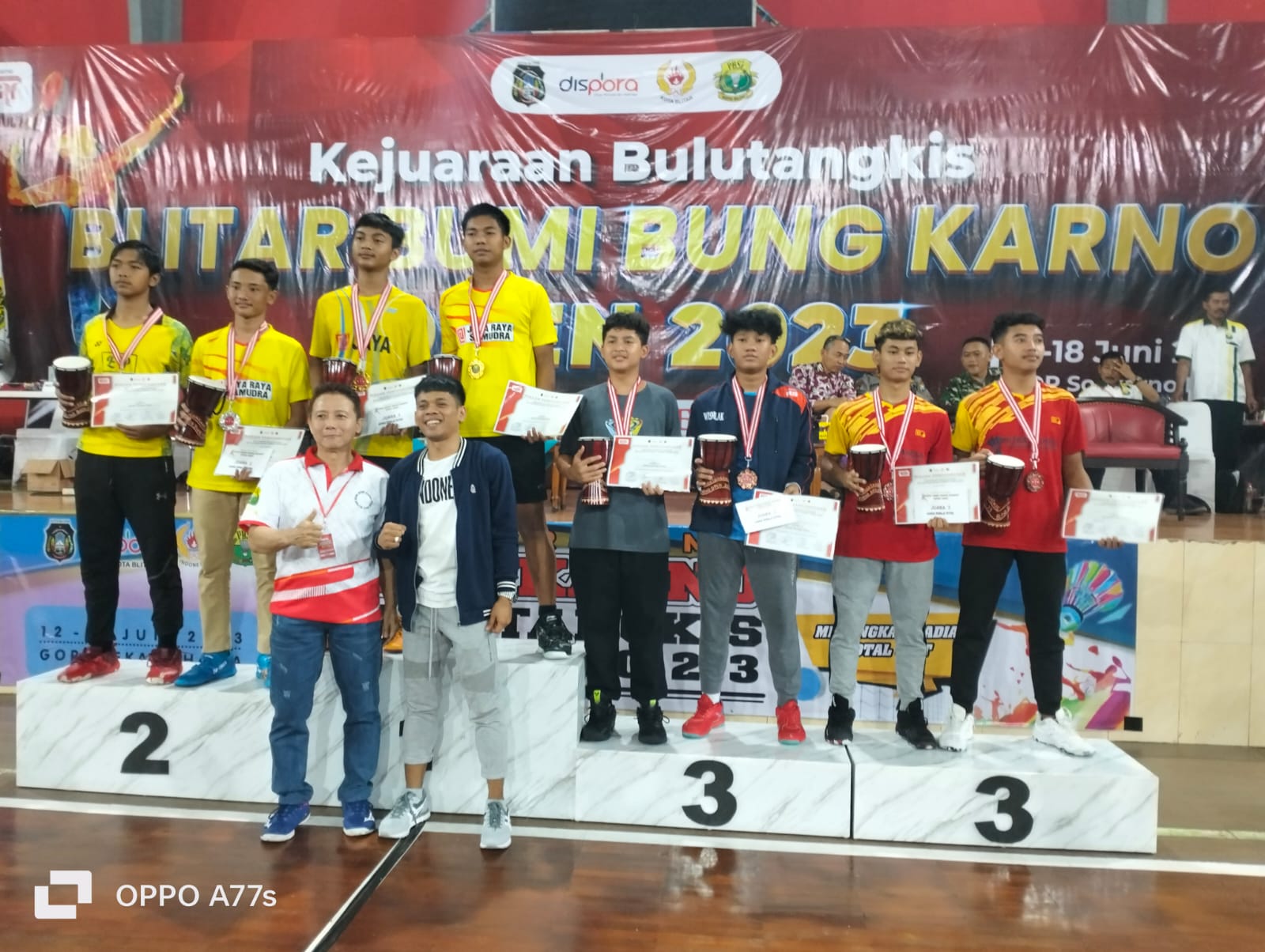 Zaki Dewa Siswa Man 2 Gresik Raih Juara 3 Ganda Putra Di Kejuaraan